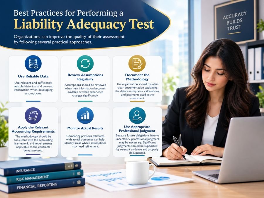 Best practices for performing a liability adequacy test with professional accounting analysis